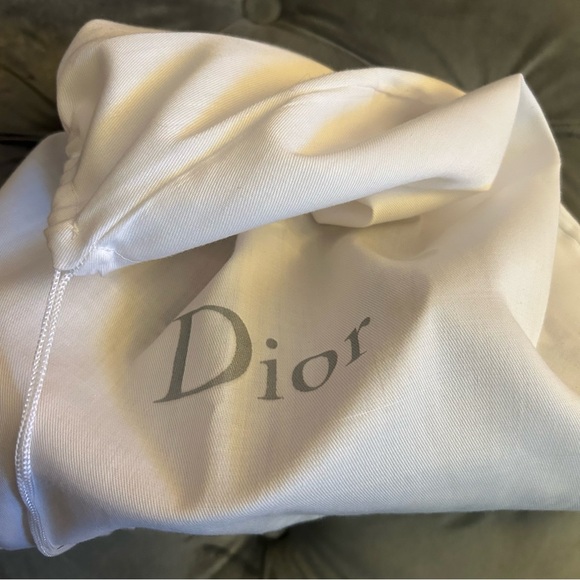 Christian Dior Embroidered Floral Trotter Canvas Handbag - Picture 15 of 16